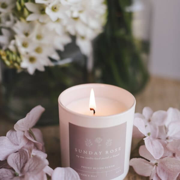 Peony Blush Suede