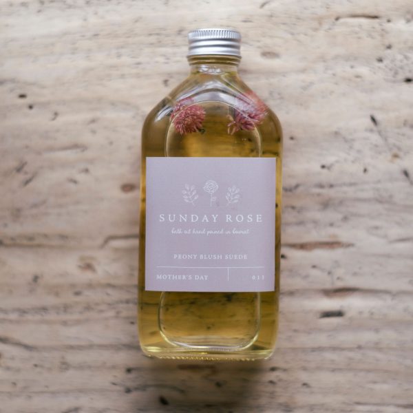 Peony Blush Suede Bath Oil