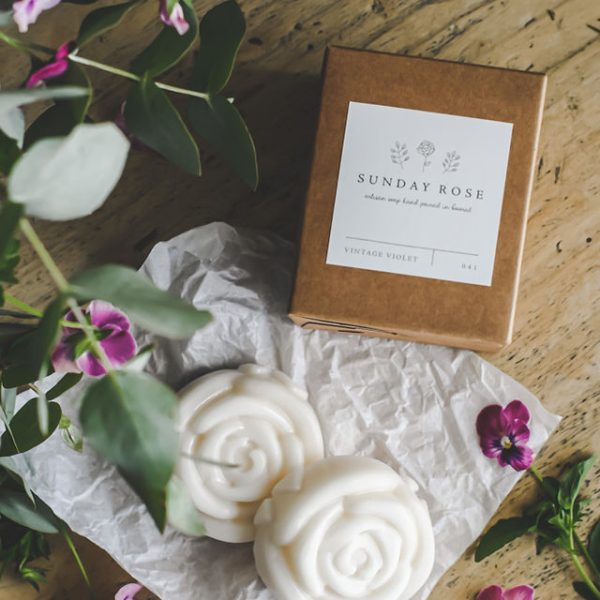 Vintage Violet Artisan Soap