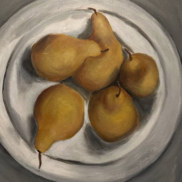 Pears on a Plate