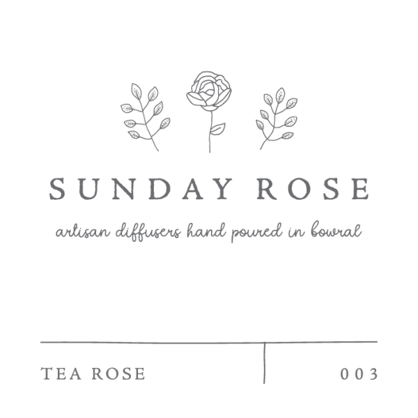 Artisan Tea Rose Diffuser